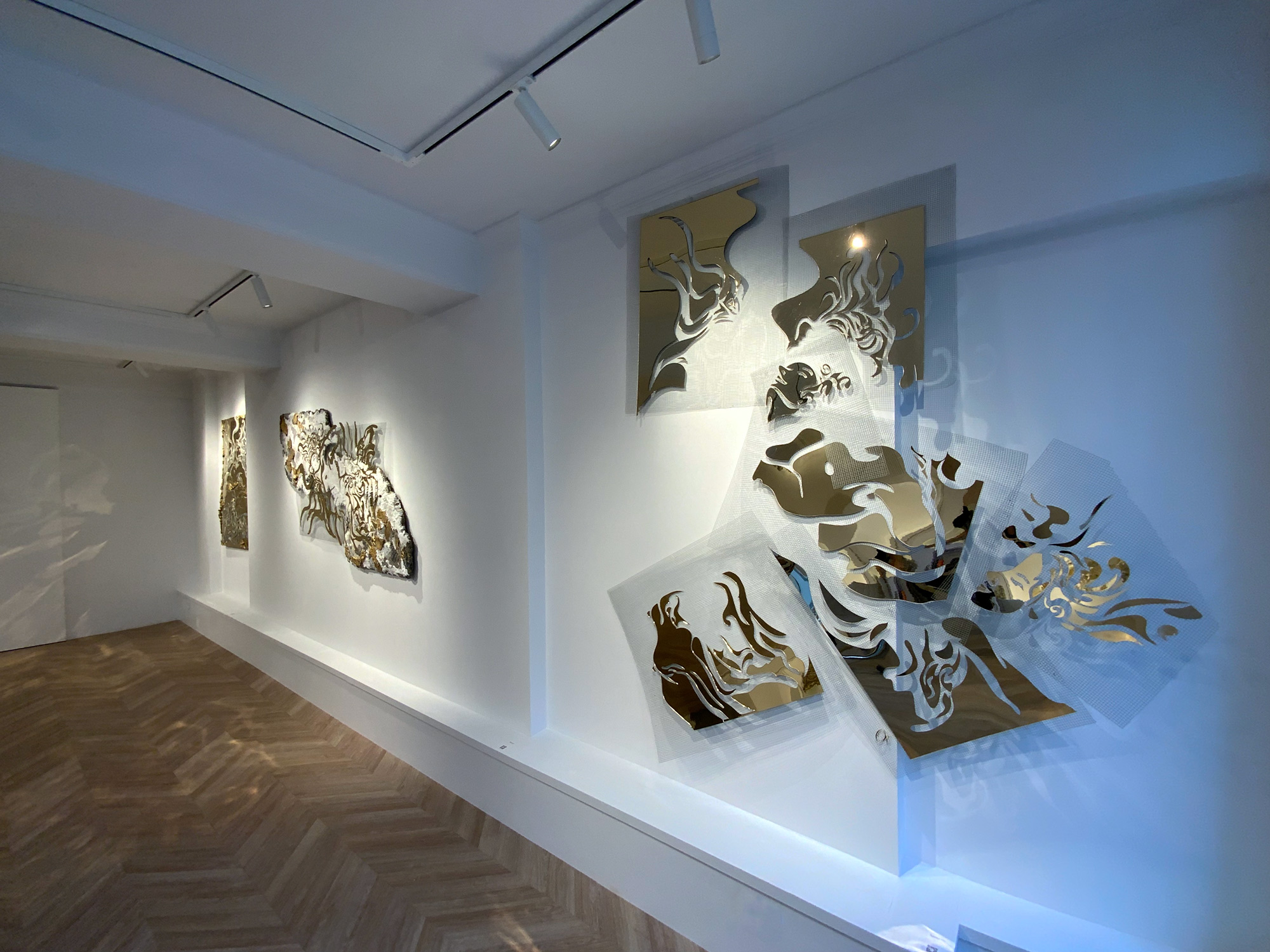Solid Reflections exhibition London Hanover Gallery
