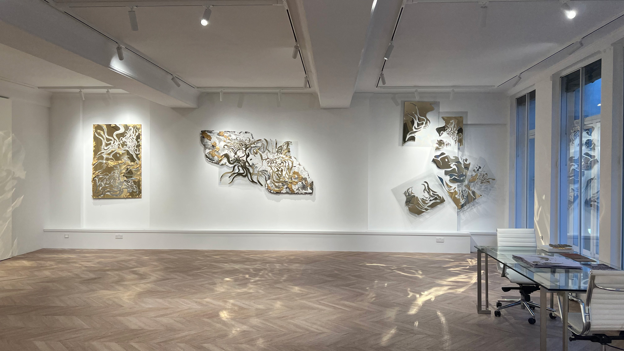 Solid Reflections Exhibition at The Hanover Gallery London