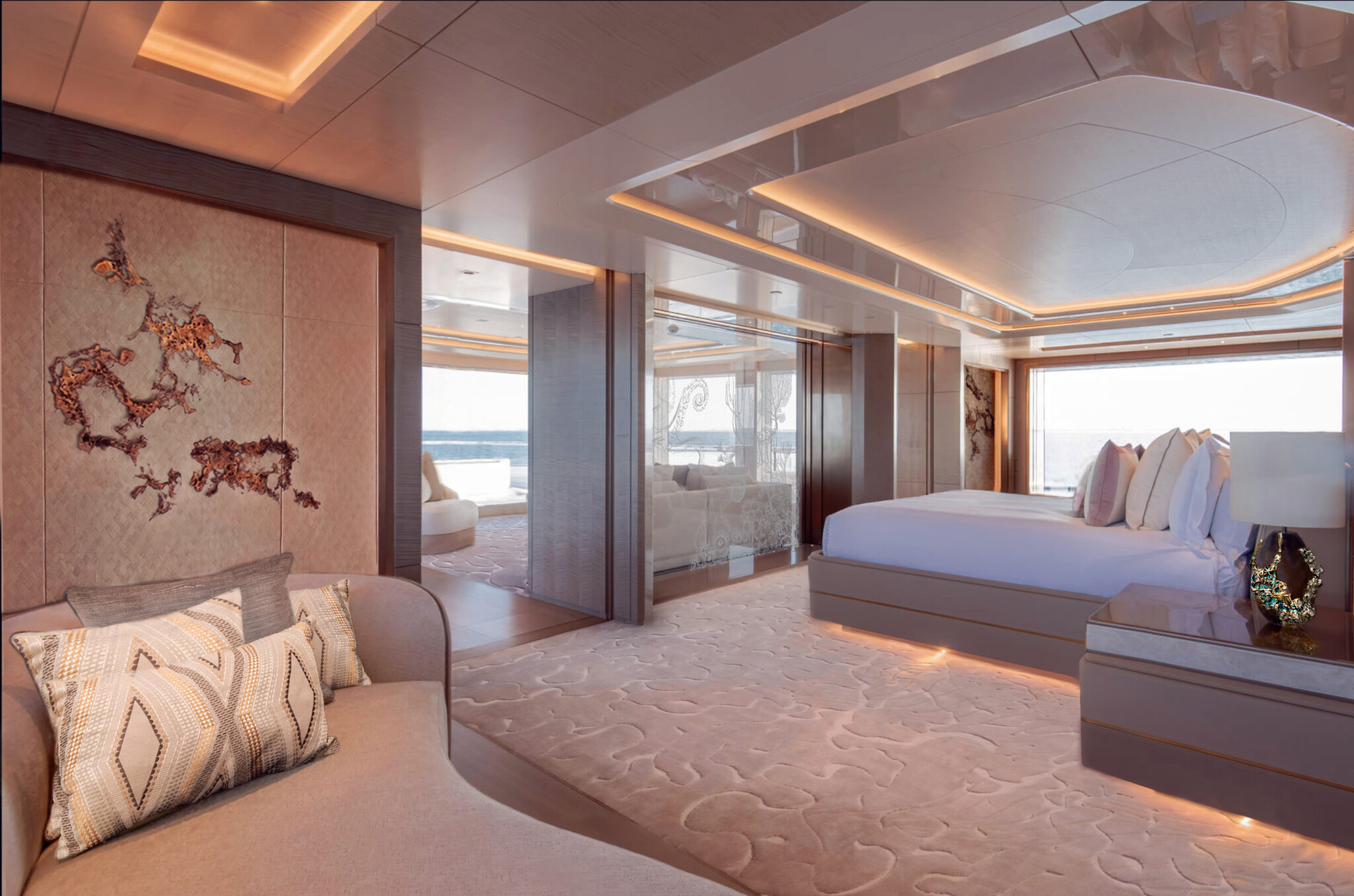 Splash Art on VIP CABIN OR art